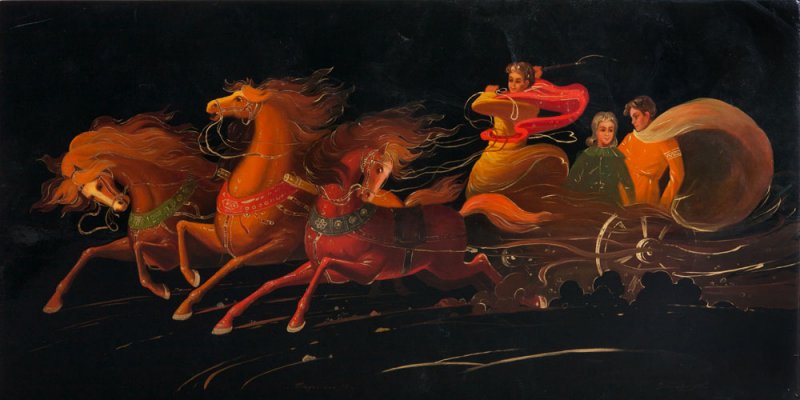 Панно «Тройка». 1972