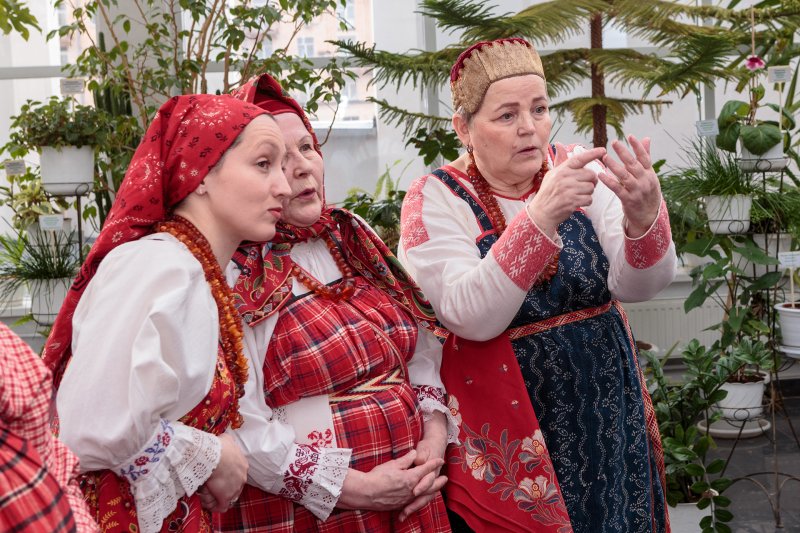 Выступление Фольклорного театра поморской культуры «Сузёмье»