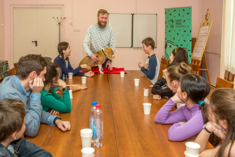 Стас Перешеин, Физзи и участники интерактивной лекции 