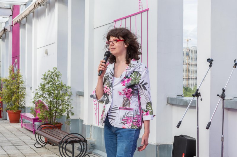Ольга Кажарская, автор выставки, зоопсихолог, главный редактор «Догфренд Паблишерс»