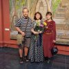 Торжественно открылась выставка Анны Милосердовой "На шёлковых крыльях"